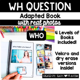 WH Question Adapted Books WHO | Community Helpers