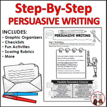Preview of Opinion and Persuasive Writing Unit