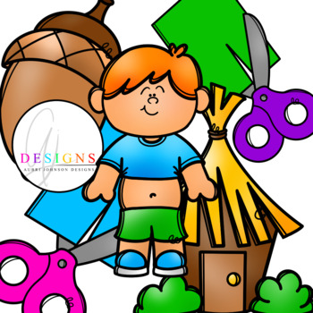 thistle girl clipart words