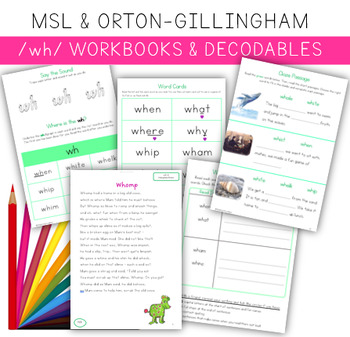Preview of /wh/ MSL and Orton-Gillingham Digraph Bundle