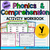 'y' (short i) Phonics and Reading Comprehension Workbook