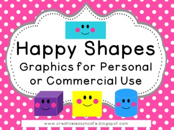Shapes Clipart for Personal or Commercial Use
