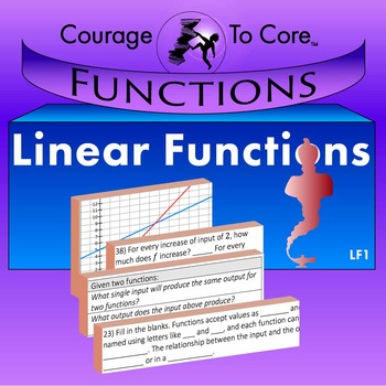 Linear Functions (LF1): 8.FA.1, 8.FA.2, 8.FA.3, HSF.BF.A.1.A...