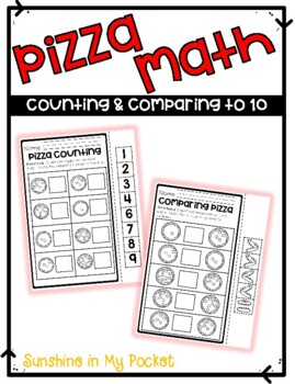 Pizza Math worksheets