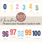 0-100 Number Flashcards | Montessori Cards Pdf | Printable