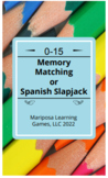 0-15 Memory Matching or Spanish Slapjack Bundle! All 3 des