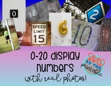 Numbers 0-20 with Real Photos Enviornmental Print Rich