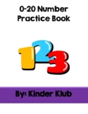 0-20 Number Practice Book