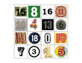 0-20 Number Spanish/Foreign Language Bingo Sheets (30 Uniq
