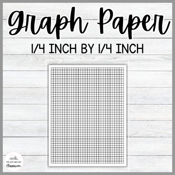 1 4 inch by 1 4 inch graph paper by heather s modern market tpt