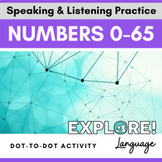 0-65 Number Practice Dot to Dot for World Languages