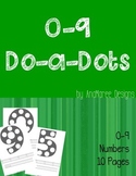 0-9 Do-a-dot Numbers