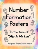 0-9 Number Formation Song Posters, MASIVE BUNDLE, Number F