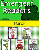 Emergent Readers Set for March, St Patrick's Day