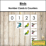 0 to 10 Number Cards and Bird Counters - Preschool Math