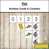 0 to 10 Number Cards and Fish Counters - Preschool Math