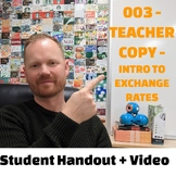 003 - Intro to Exchange Rates - TEACHER PACKAGE