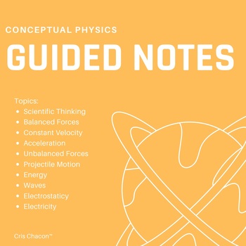 Preview of 01 - Calculating Density Guided Notes