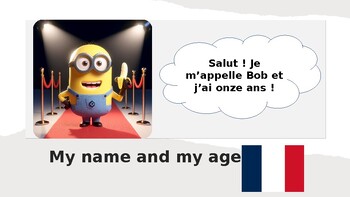 Preview of 01. FRENCH Year 7. Unit 1: My name and my age (EPI / MARS EARS)