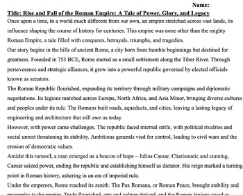 Preview of 01Rise and Fall of the Roman Empire