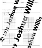 02-04 Graphing Systems of Inequalities Worksheet