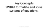 02-07 Formulating Systems of Equations with 3 Variables Pr