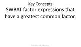 04-01 Greatest Common Factor Presentation