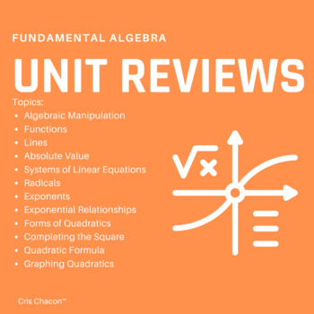 Preview of 05 - Systems of Linear Equations Unit Review