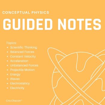 Preview of 06.5 - Universal Gravitation Guided Notes
