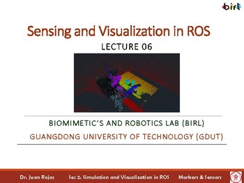 Preview of 06. Sensing and Visualization in ROS