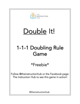 Preview of 1-1-1 Doubling Rule Game for Orton-Gillingham Instruction