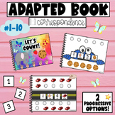 1:1 Correspondence - 2 Progressive Options - Adapted Book 