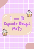 1-10 Cupcake Counting Playdough Mats