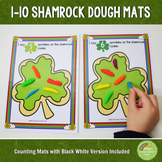 1-10 Shamrock Cookie Counting Mats