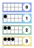 1-10 counting dot cards (Pastel Rainbow)