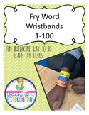 1-100 Sight Word Wristbands FREEBIE
