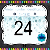 1-100 Winter number recognition