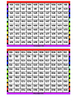 1 1000 number charts by educaclipart teachers pay teachers