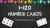 1-120 number cards