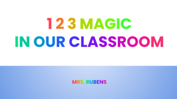 Preview of 1 - 2 - 3 MAGIC IN OUR CLASSROOM