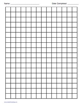 Preview of 1/2 Grid Grid (Pages)