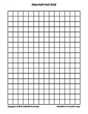 1/2 Inch by 1/2 Inch Grid Paper (FREE)