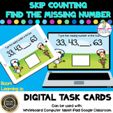 Skip Counting Fill In Number Digital Boom Task Cards