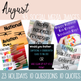 August Social Media Images For Teachers & Teacherpreneurs 