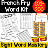 French Fry Sight Word Mastery Kit 101-200