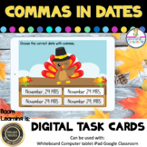 Using Commas in Dates Boom Cards