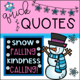 Kindness Bulletin Board | Winter Bulletin Board | EDITABLE
