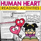 Human Heart Reading Activities - Perfect for Valentine's Day