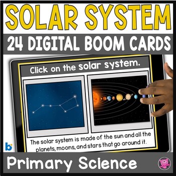 Preview of Outer Space Activities -  Solar System and Planets Digital Boom Cards