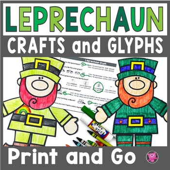 Preview of Leprechauns St. Patrick’s Day Following Directions Build a Leprechaun Crafts